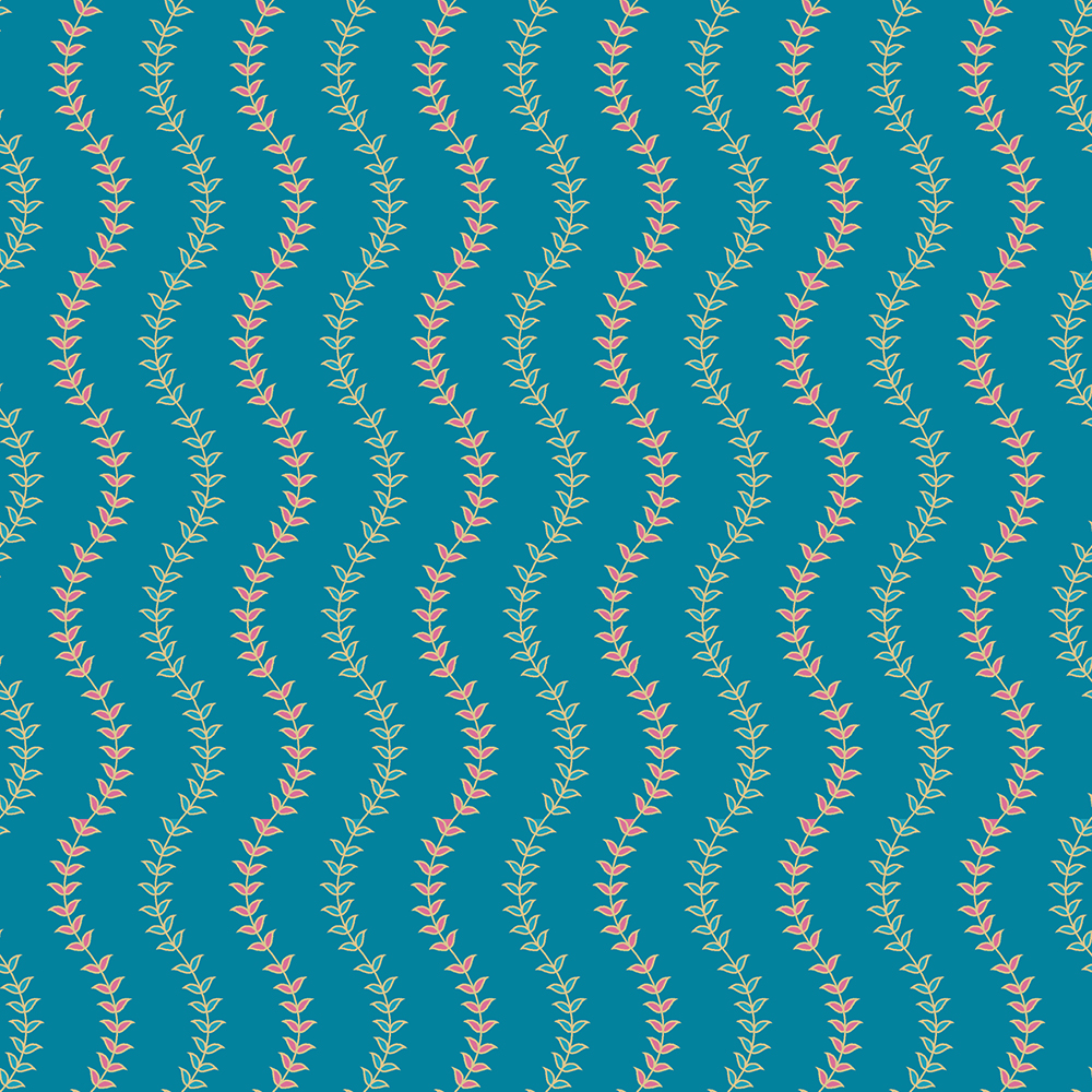 Flowing Leafy lahriya Print