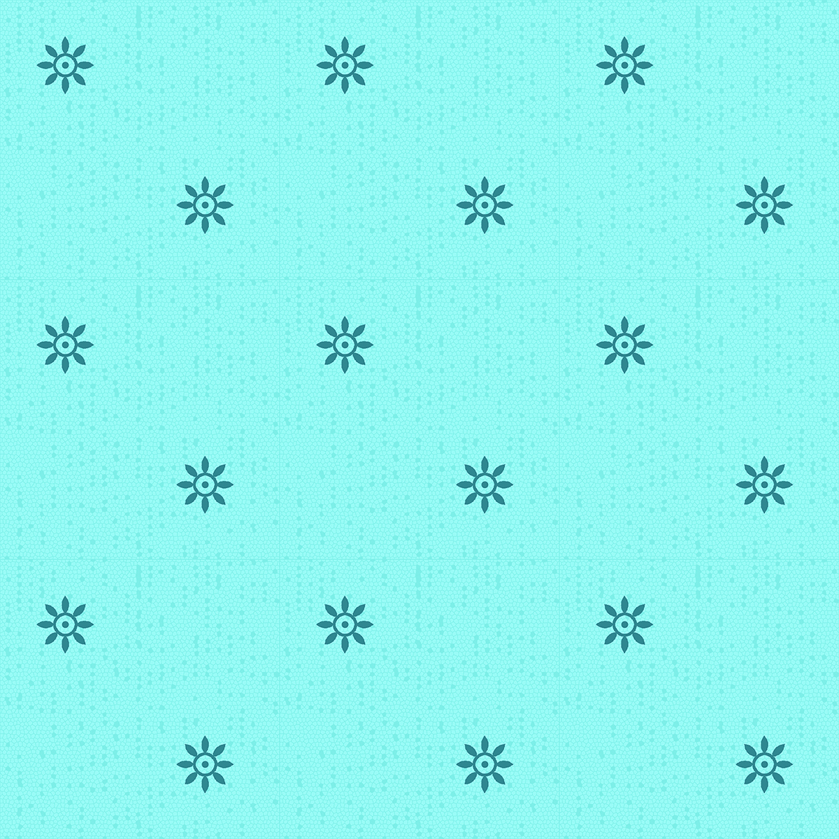 Micro Geometric Motif Texture Print