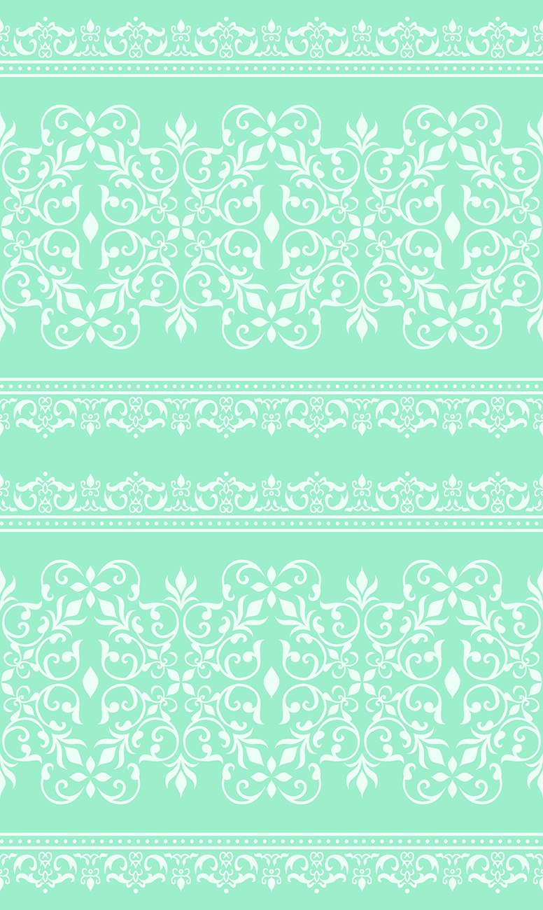 Mint Damask