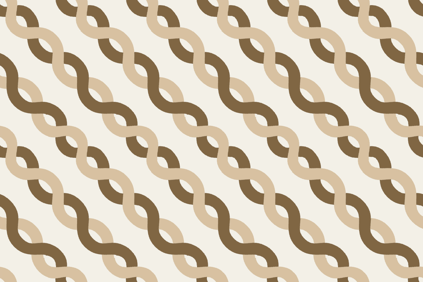 Luxury Interlocking Chain Pattern
