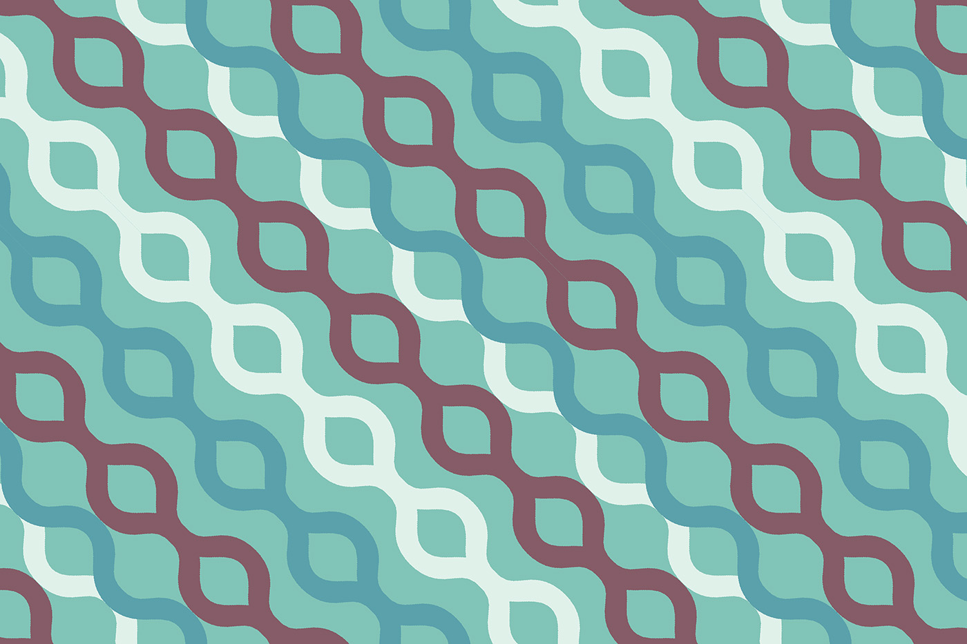 Luxury Interlocking Chain Pattern