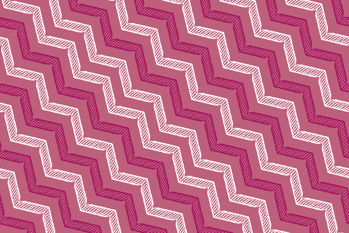 Chevron Textured Stripe Print