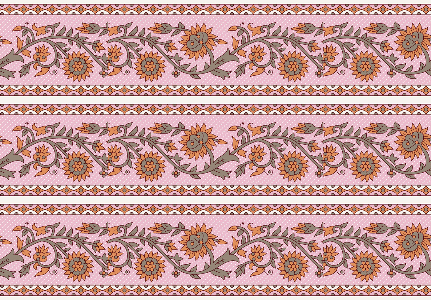 Traditional Olive Stripe