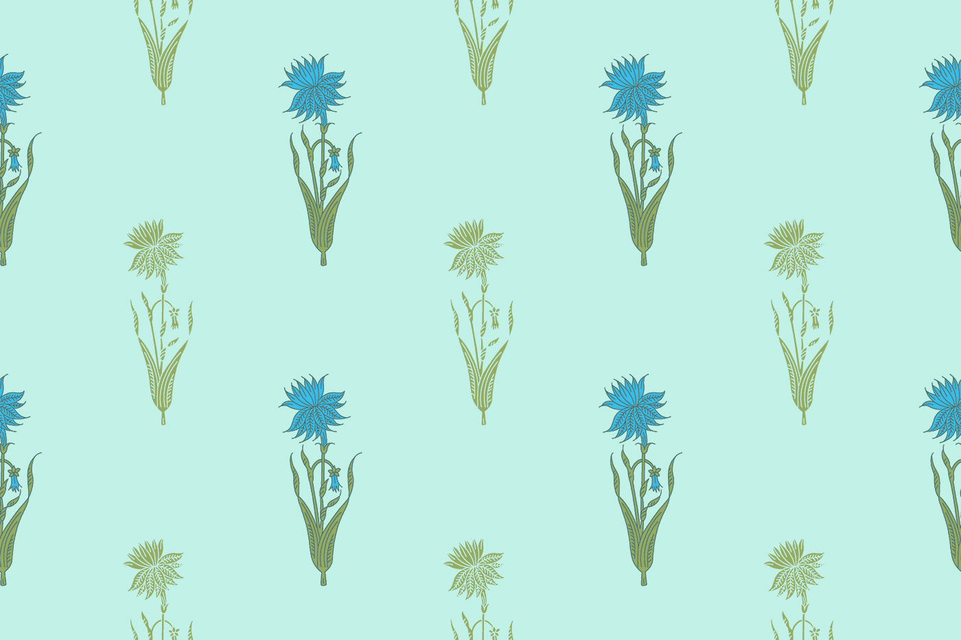 Soft Micro Floral Botanical