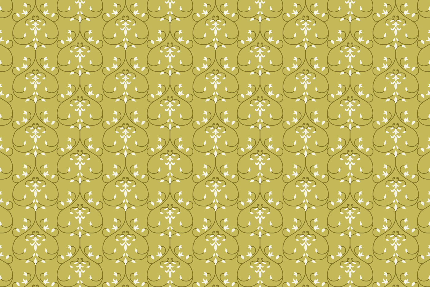 Minimal Vine Jaal Print