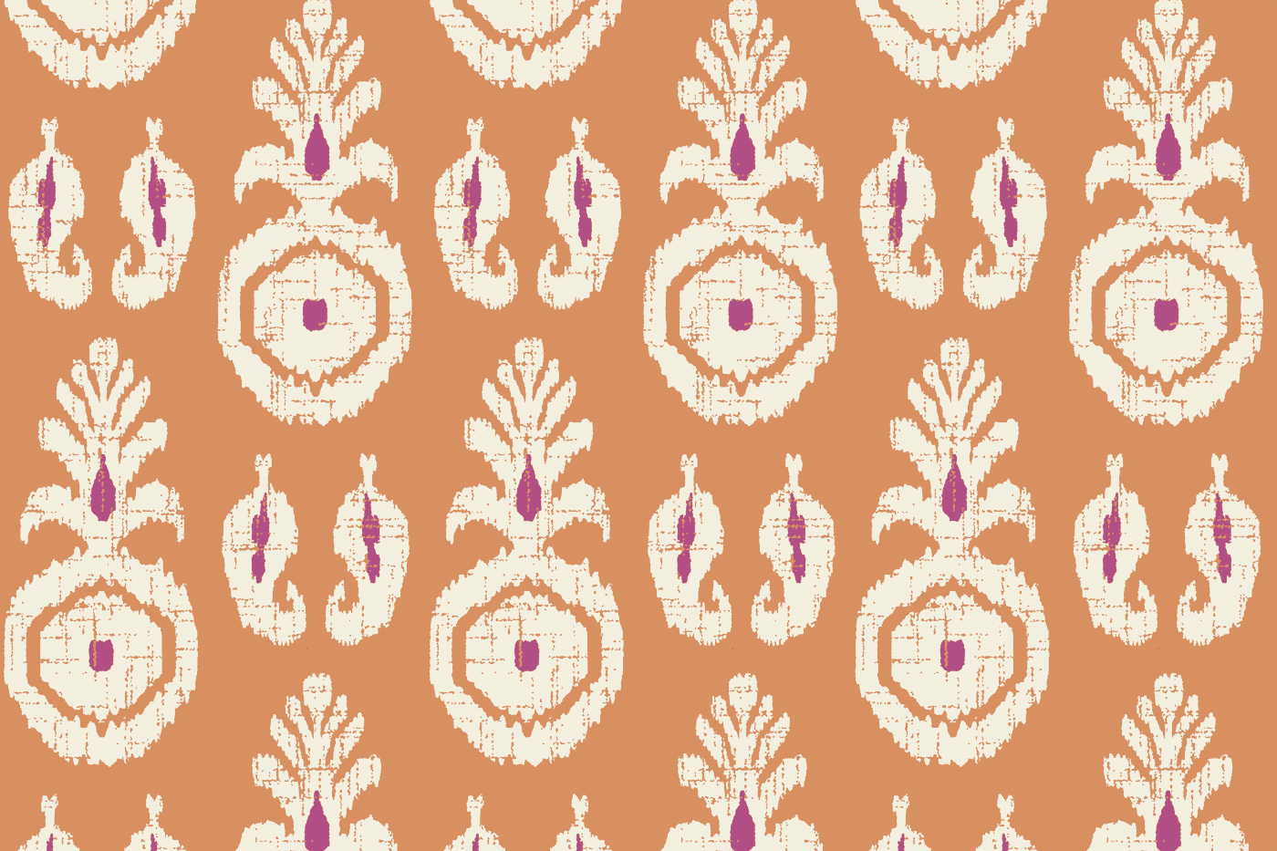 Ikat Inspired Ethnic Repeat