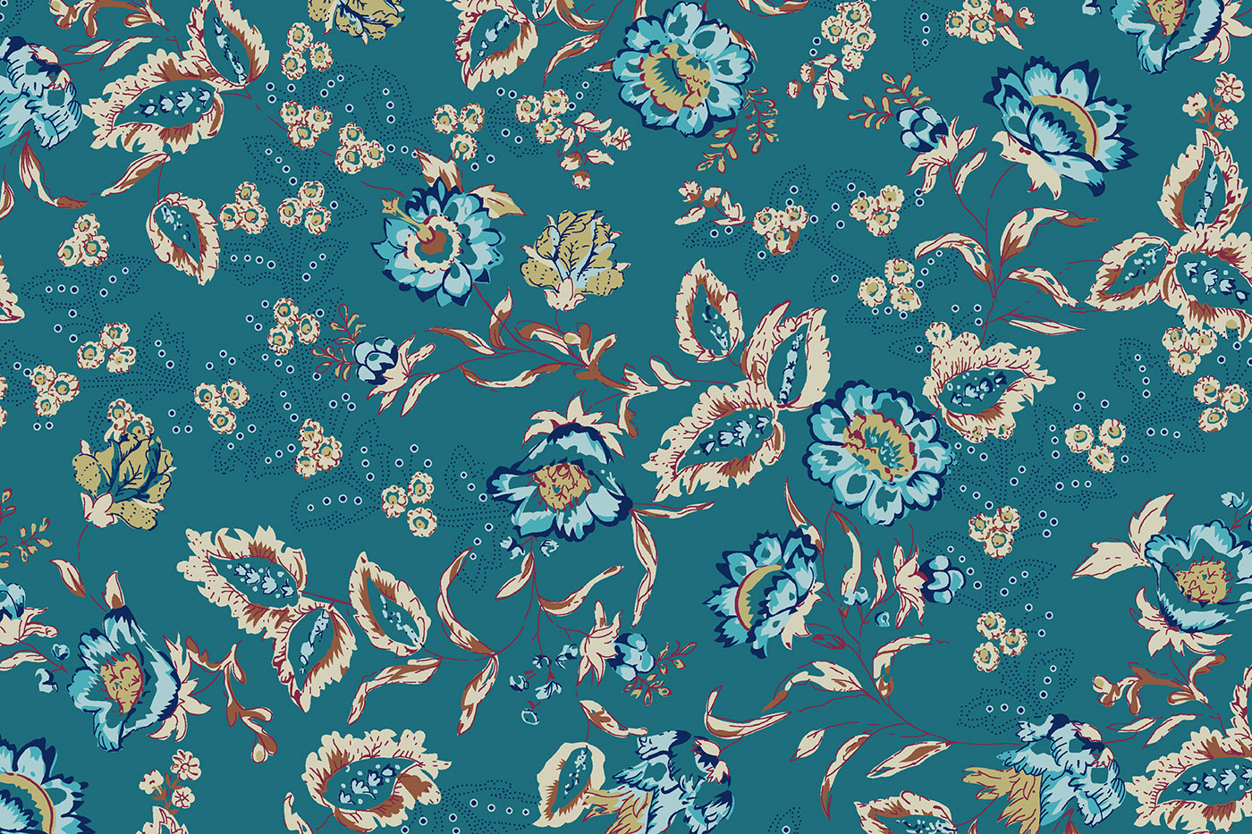 Classic Floral Allover Print