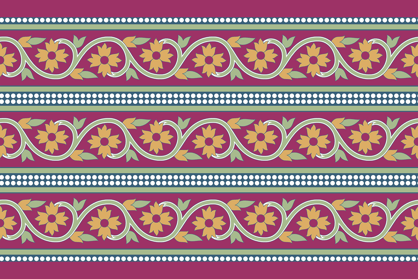 Traditional Border Ethnic