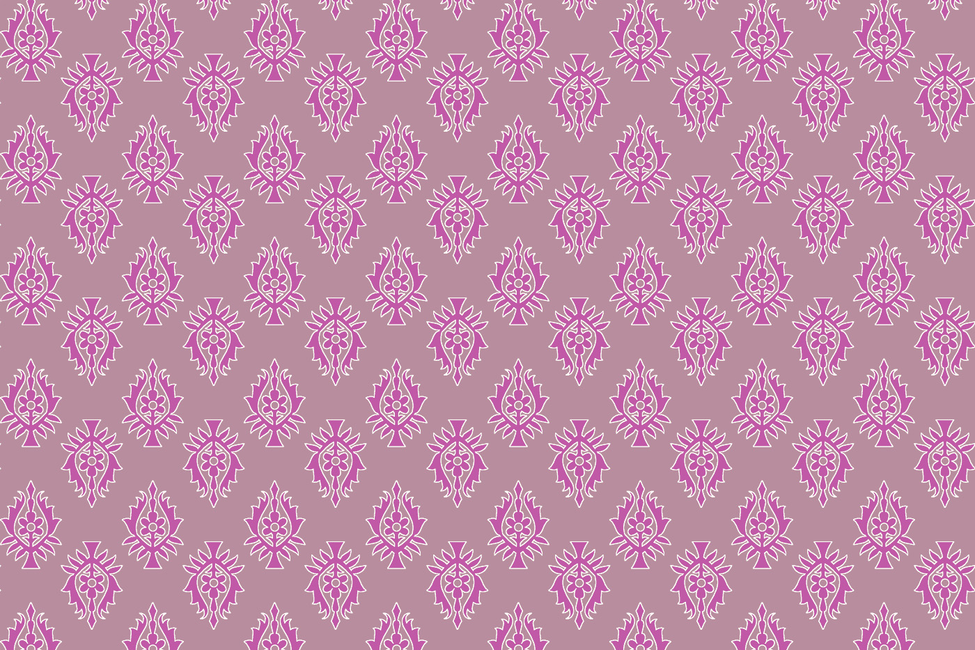 Paisley Buta Allover Pattern