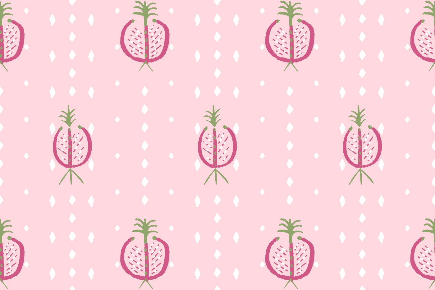 Small Floral Butti Seamless Textile Pattern