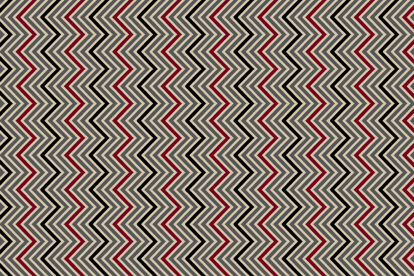 Dabu Chevron Seamless Textile Pattern
