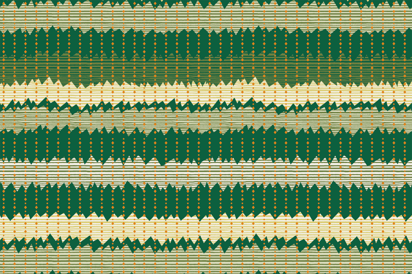 Ikat Stripe Seamless Textile Pattern