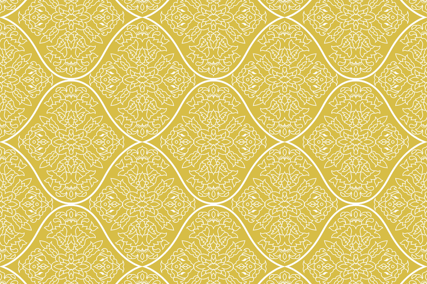 Jaipuri Floral Jaal Seamless Textile Pattern