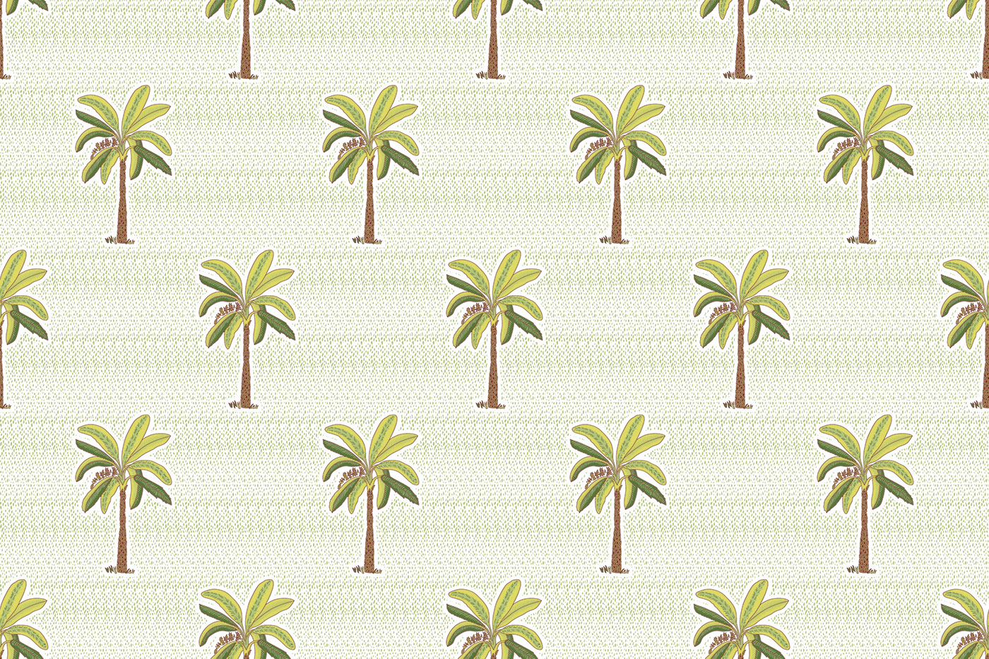 Goan Palm Tree Butti Seamless Textile Pattern
