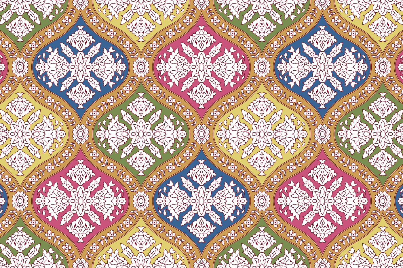 Traditional Textile Design Kit – Border & Jaal Pack