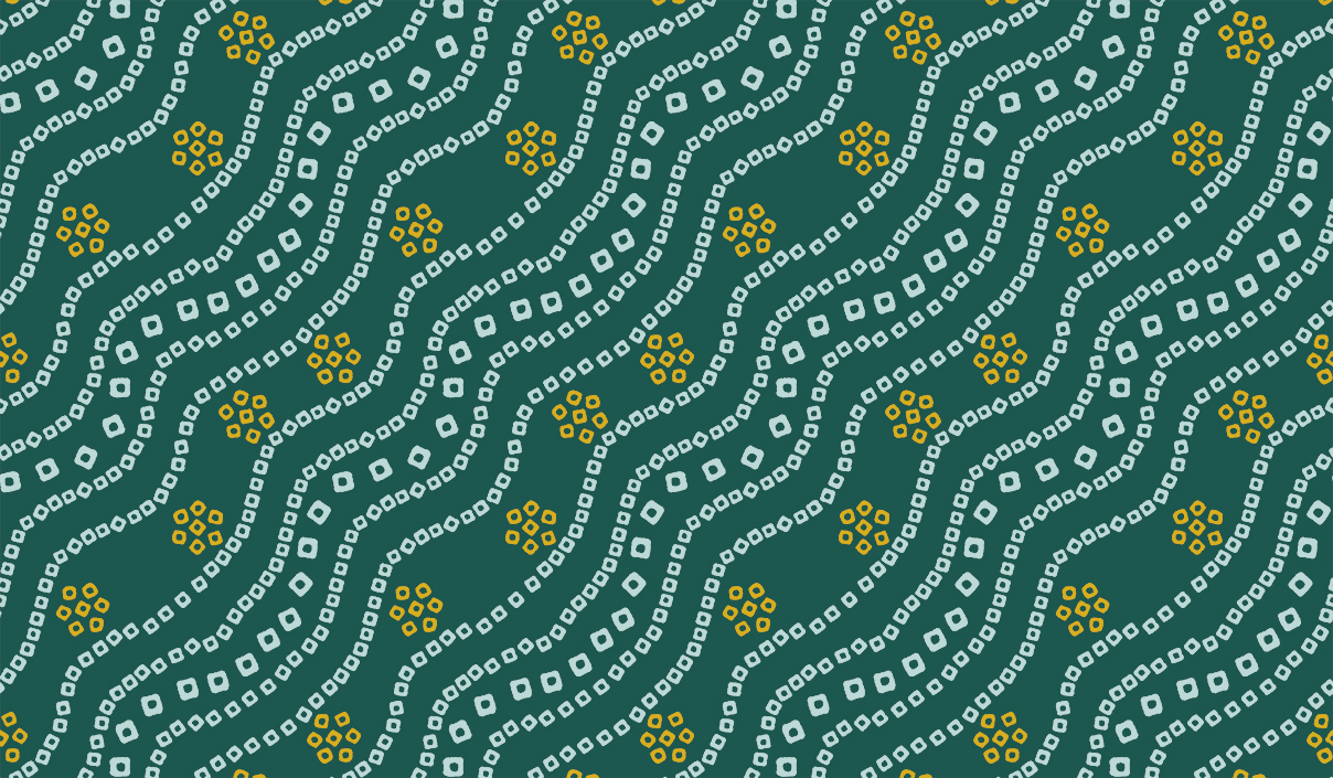 Bhandej Wavy Dotted Seamless Pattern